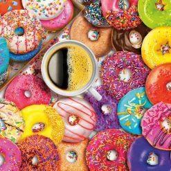 Best Pirce ⌛ Buffalo Games 300 Pieces Coffee And Donuts 🌟