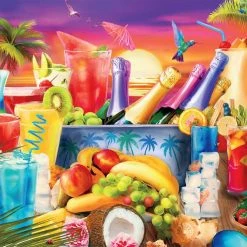 Outlet 🧨 Buffalo Games 300 Pieces Happy Hour 2 😍