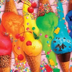 Cheap ❤️ Buffalo Games 300 Pieces Scoops Of Color 👍