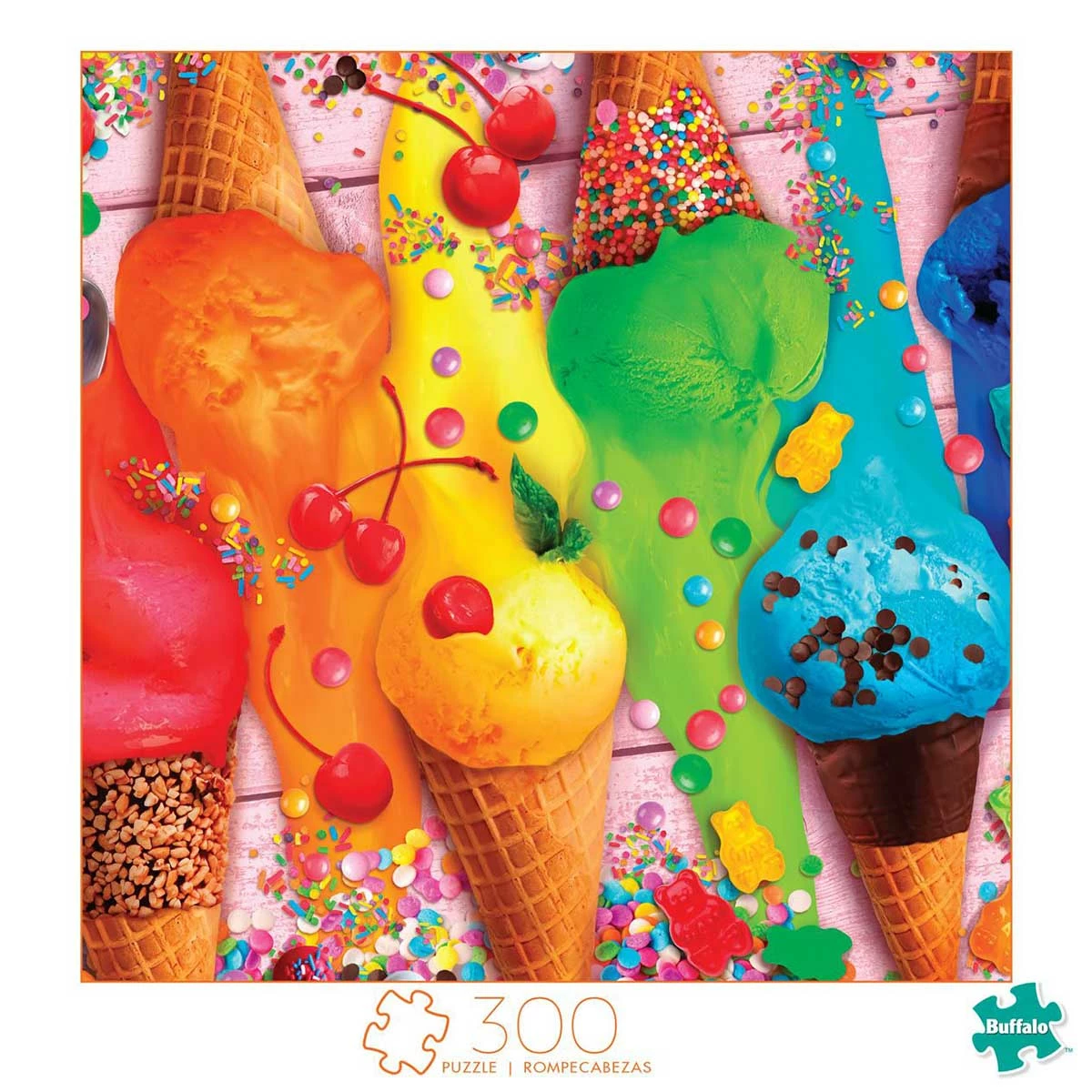 Cheap β€οΈ Buffalo Games 300 Pieces Scoops Of Color π - Image 2