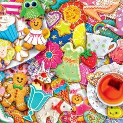 Promo 😍 Buffalo Games 1000 Pieces Tea And Cookies ✨