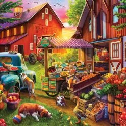 Deals 🥰 Buffalo Games 500 Pieces Bell's Farm New 👍