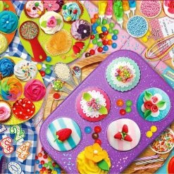 Brand new 👍 Springbok 500 Pieces Cupcake Chaos ❤️