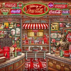 Best deal ⭐ Springbok 1000 Pieces Coca Cola History ⌛