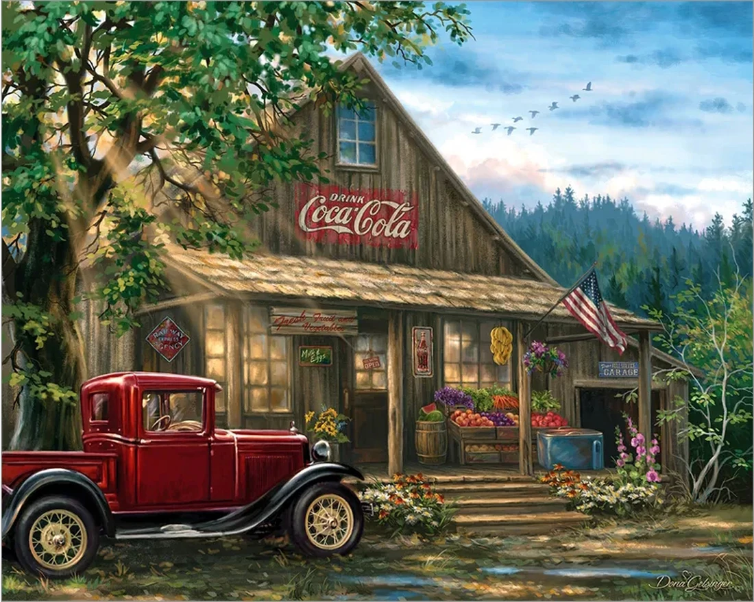 Best Pirce π Springbok 1000 Pieces Country General Store π₯