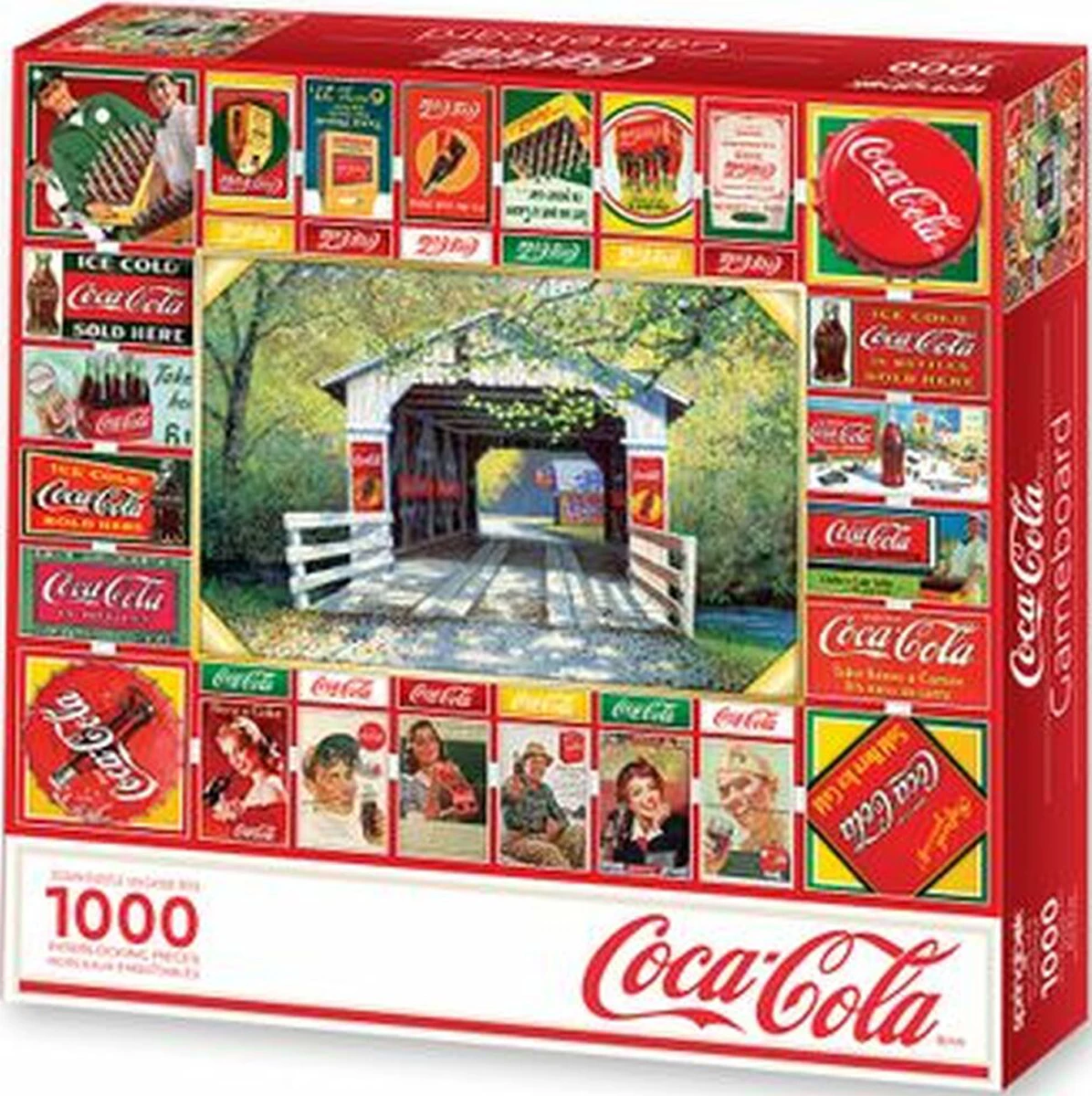 Promo π Springbok 1000 Pieces Coca Cola Gameboard π - Image 2
