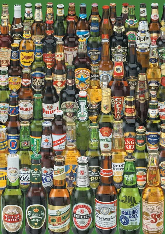 New π Educa 1000 Pieces Beers π