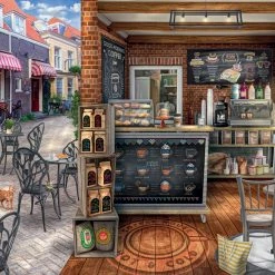 Coupon 👏 Ravensburger 1000 Pieces Quaint Café 💯