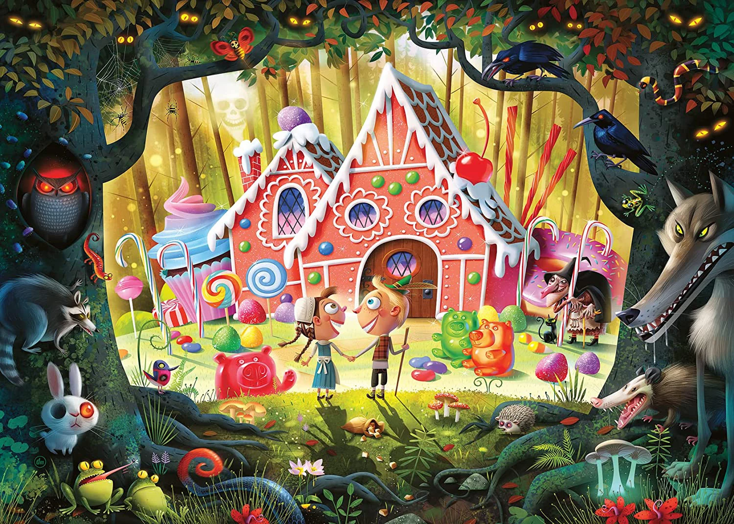 Outlet π Ravensburger 1000 Pieces Hansel And Gretel Beware! β