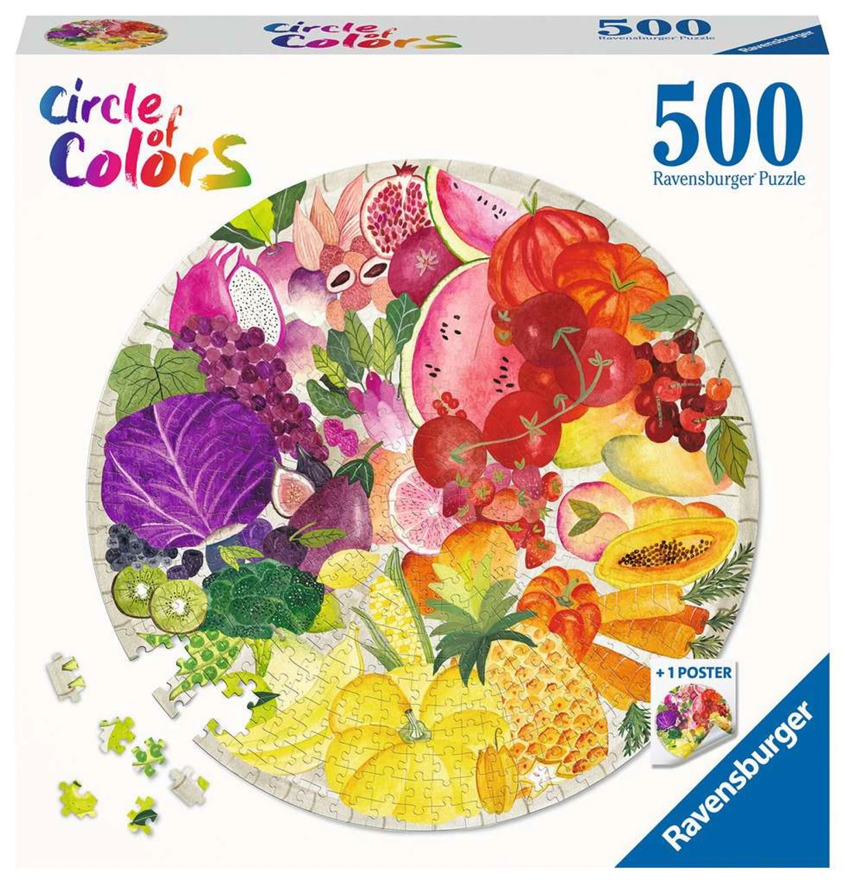 Coupon β¨ Ravensburger 500 Pieces Fruits And Vegetables π - Image 2