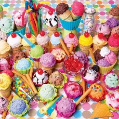 Buy โ RoseArt 1000 Pieces Colorluxe Variety Of Colorful Ice Cream ๐ฏ