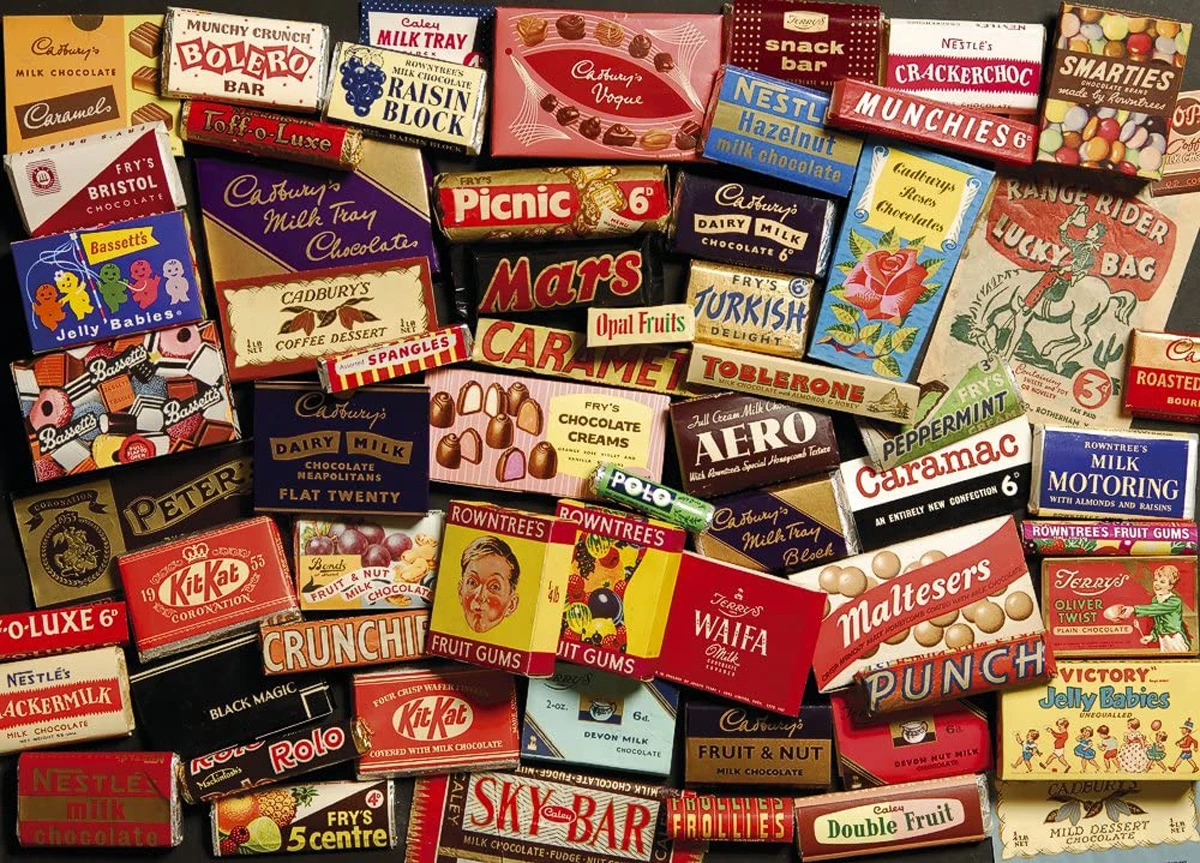 Brand new 𧨠Gibsons 500 Pieces Sweet Memories Of The 1950s (New Box) π₯°