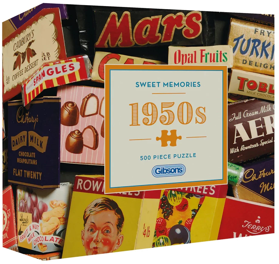 Brand new 𧨠Gibsons 500 Pieces Sweet Memories Of The 1950s (New Box) π₯° - Image 2