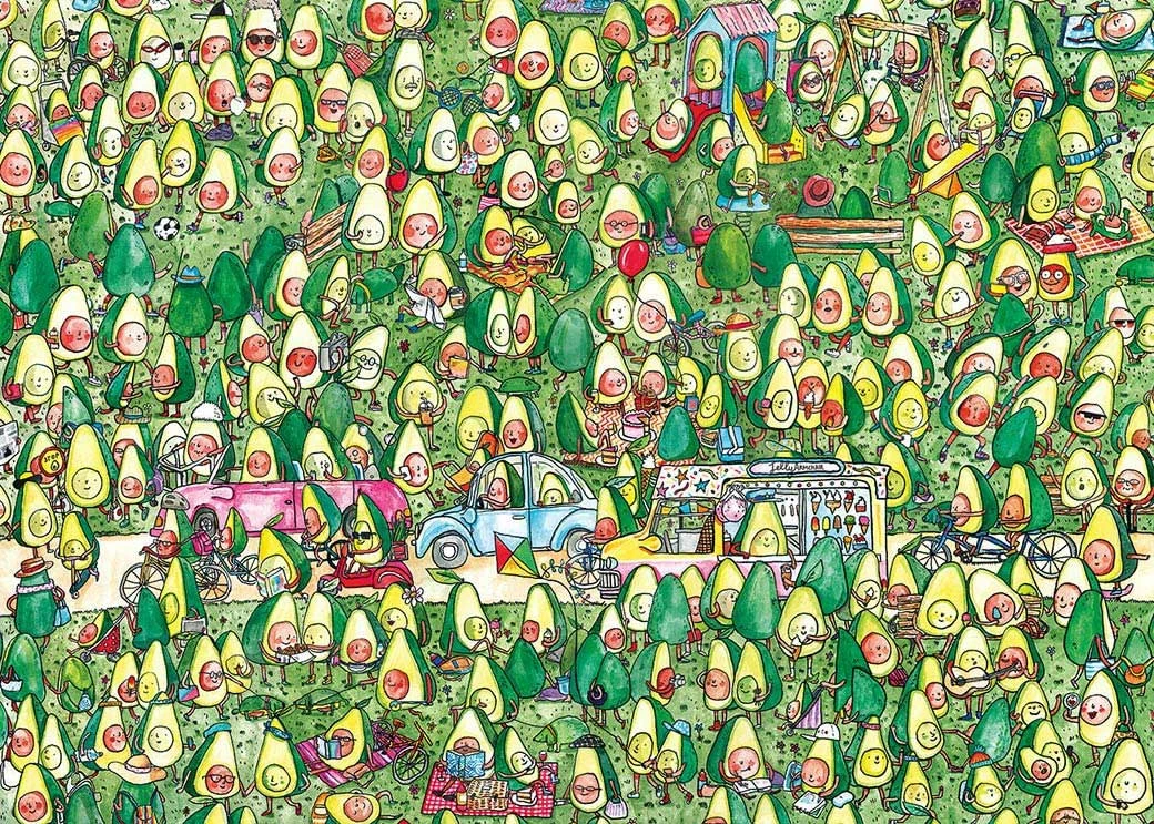 Outlet β€οΈ Gibsons 1000 Pieces Avocado Park π