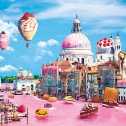 Promo 👏 Trefl 1000 Pieces Funny Cities - Sweets In Venice 😉