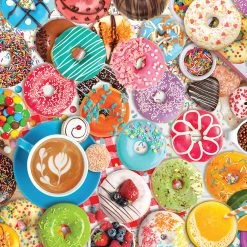 Best deal 💯 Eurographics 1000 Pieces Donut Party - Tin Packaging ⭐