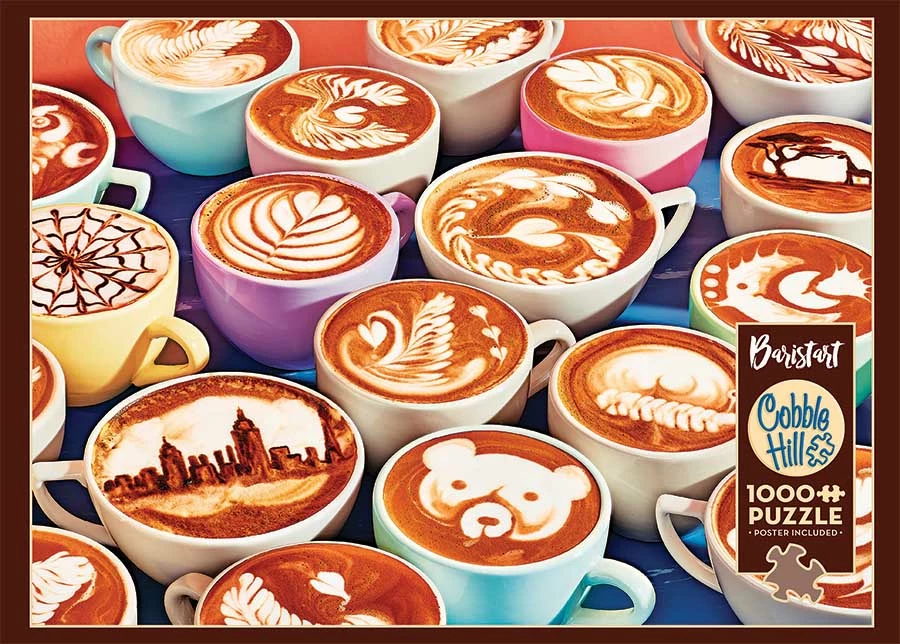 Top 10 ๐ Cobble Hill 1000 Pieces BaristArt ๐ฅ - Image 2