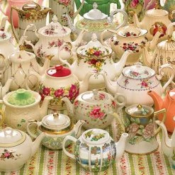 Outlet ✔️ Cobble Hill 1000 Pieces Teapots Too ✔️