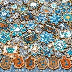 Coupon 😉 Cobble Hill 1000 Pieces Hanukkah Cookies 🔥