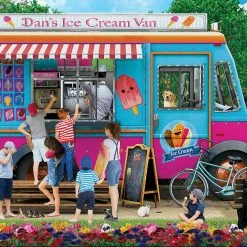 Promo 🥰 Eurographics 1000 Pieces Dan's Ice Cream Van 🧨