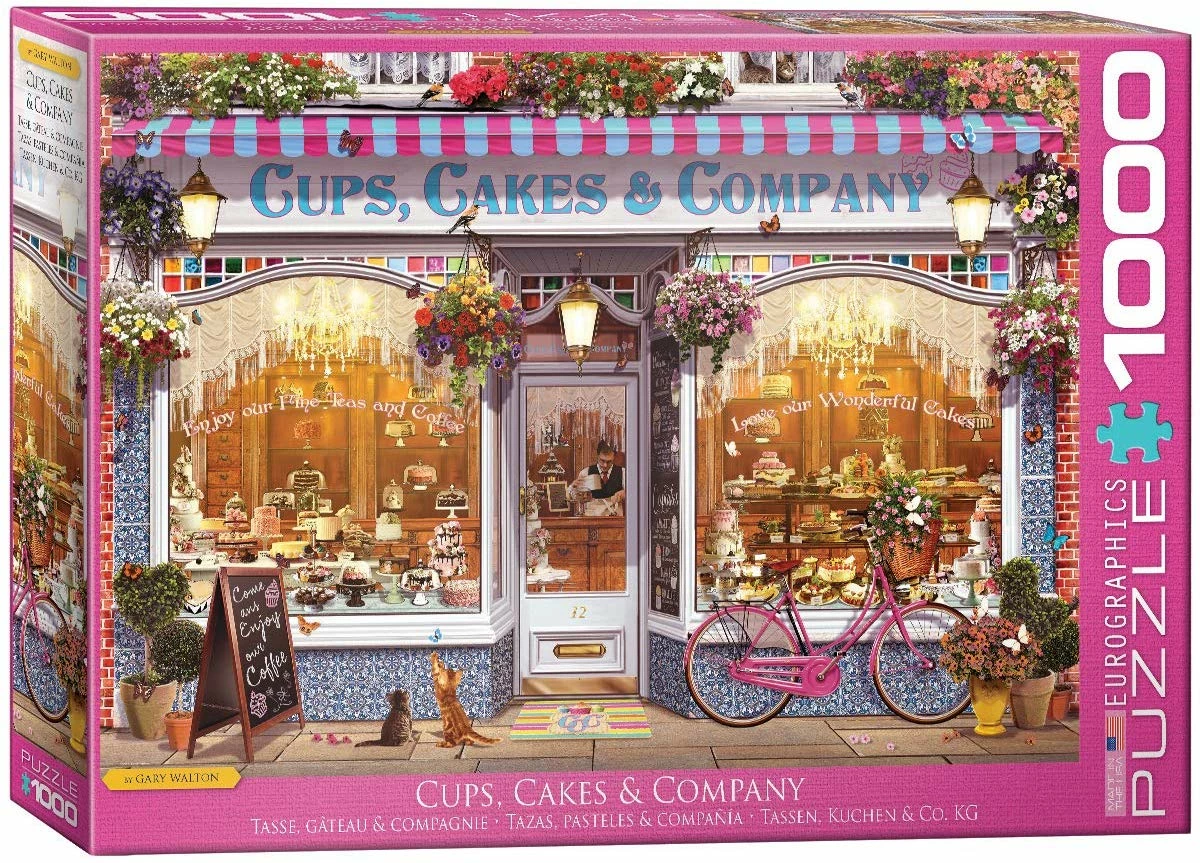Wholesale 🎉 Eurographics 1000 Pieces Cups, Cakes & Company 🥰