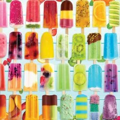 Cheapest 🛒 Eurographics 1000 Pieces Popsicle Rainbow With Tin 🤩