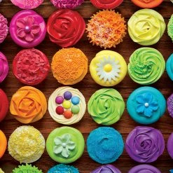 Promo ✨ Eurographics 1000 Pieces Cupcake Rainbow 😉