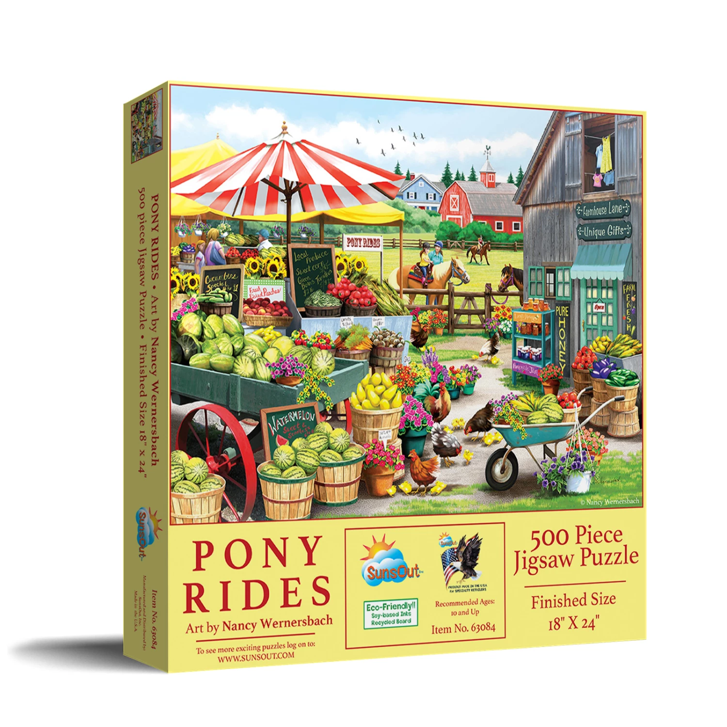 Wholesale π₯ SunsOut 500 Pieces Pony Rides π₯° - Image 2