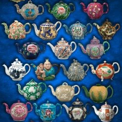 Best deal ๐งจ Mchezo Puzzles 1000 Pieces Teapot Collection Puzzle ๐งจ