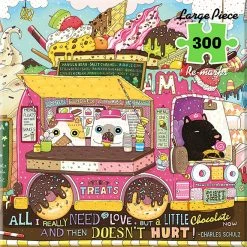 Best Pirce ✔️ Re-marks 300 Pieces Ice Cream Truck ⌛