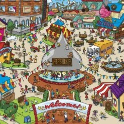 New ⭐ MasterPieces 100 Pieces In Hersheyville 👏