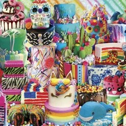 Cheapest 🥰 MasterPieces 300 Pieces Fancy Cakes 🎁