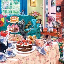 Deals ✔️ MasterPieces 550 Pieces Tea Time Terrors 😀