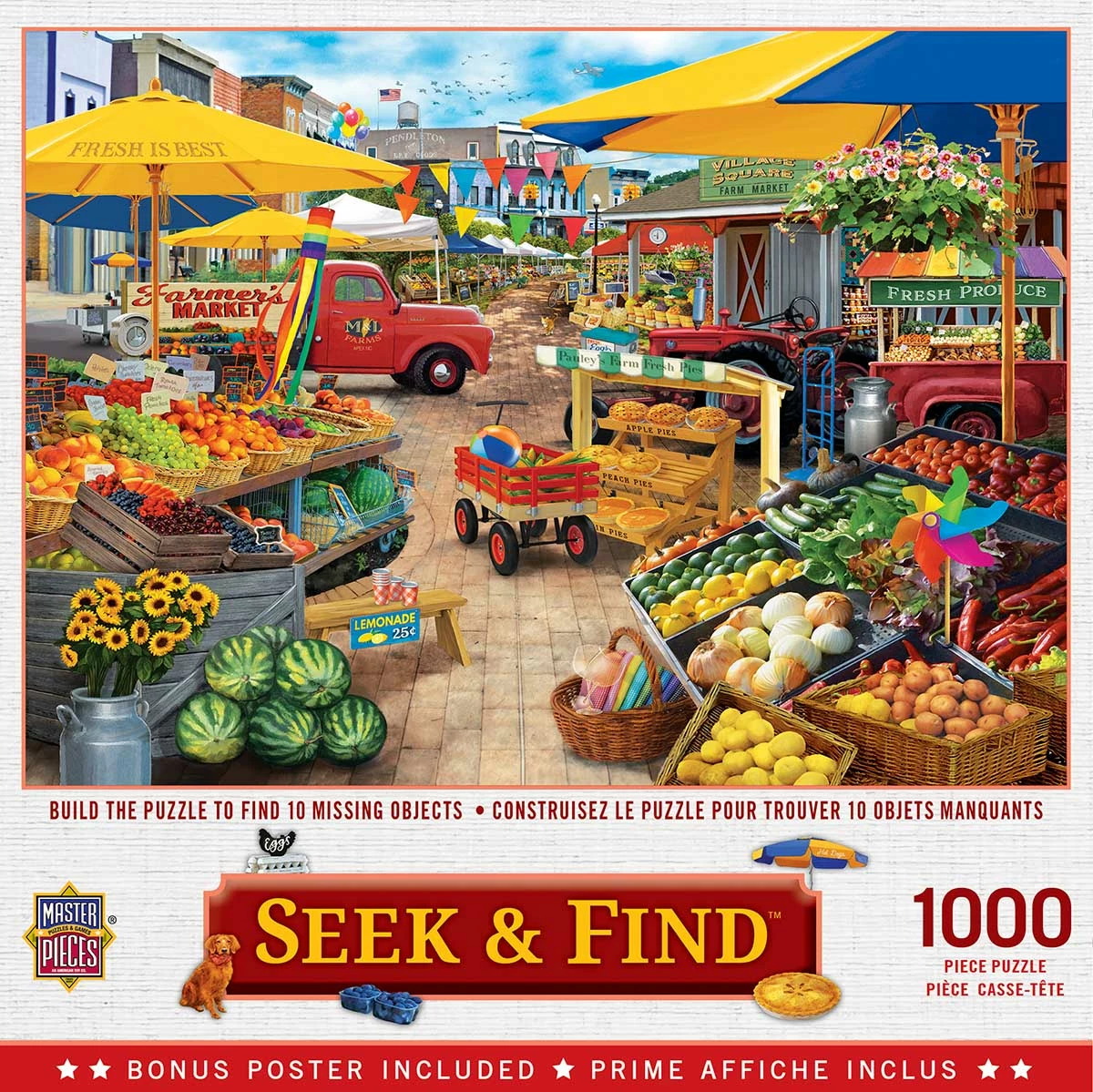 Best deal βοΈ MasterPieces 1000 Pieces Market Square 𧨠- Image 2
