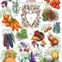Best Sale 😀 MasterPieces 1000 Pieces Fruits & Vegetables 👍