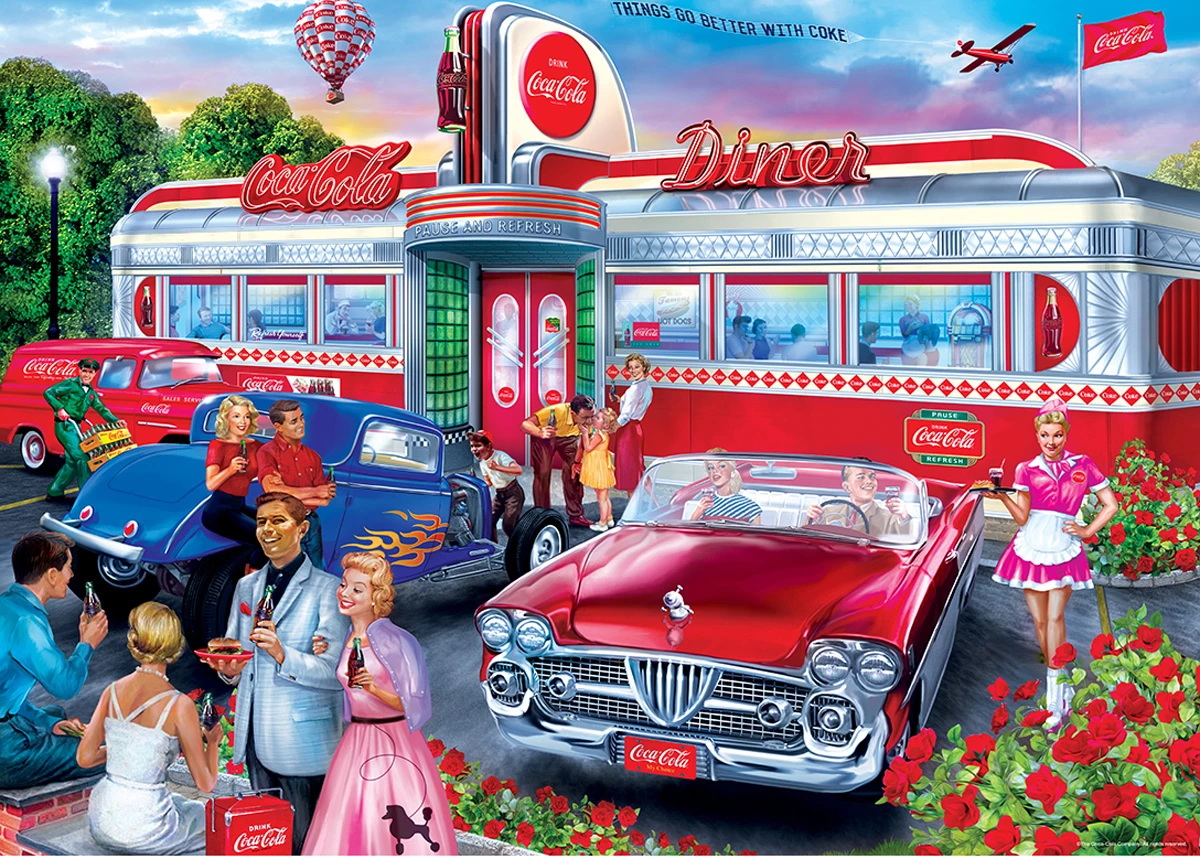 Discount β€οΈ MasterPieces 1000 Pieces Diner βοΈ