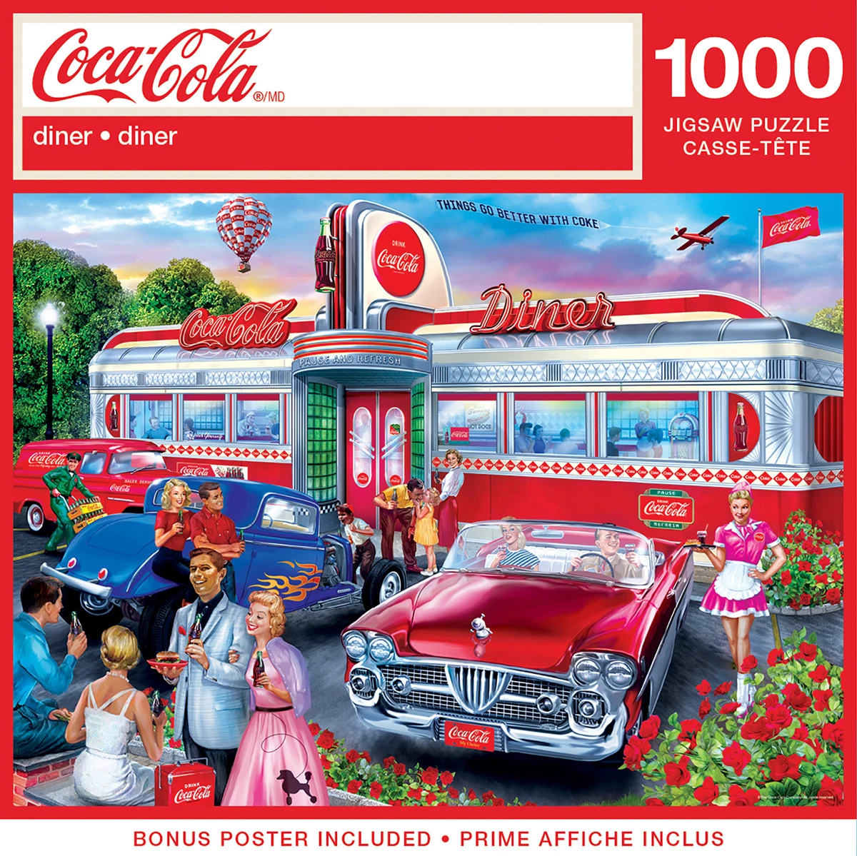 Discount β€οΈ MasterPieces 1000 Pieces Diner βοΈ - Image 2
