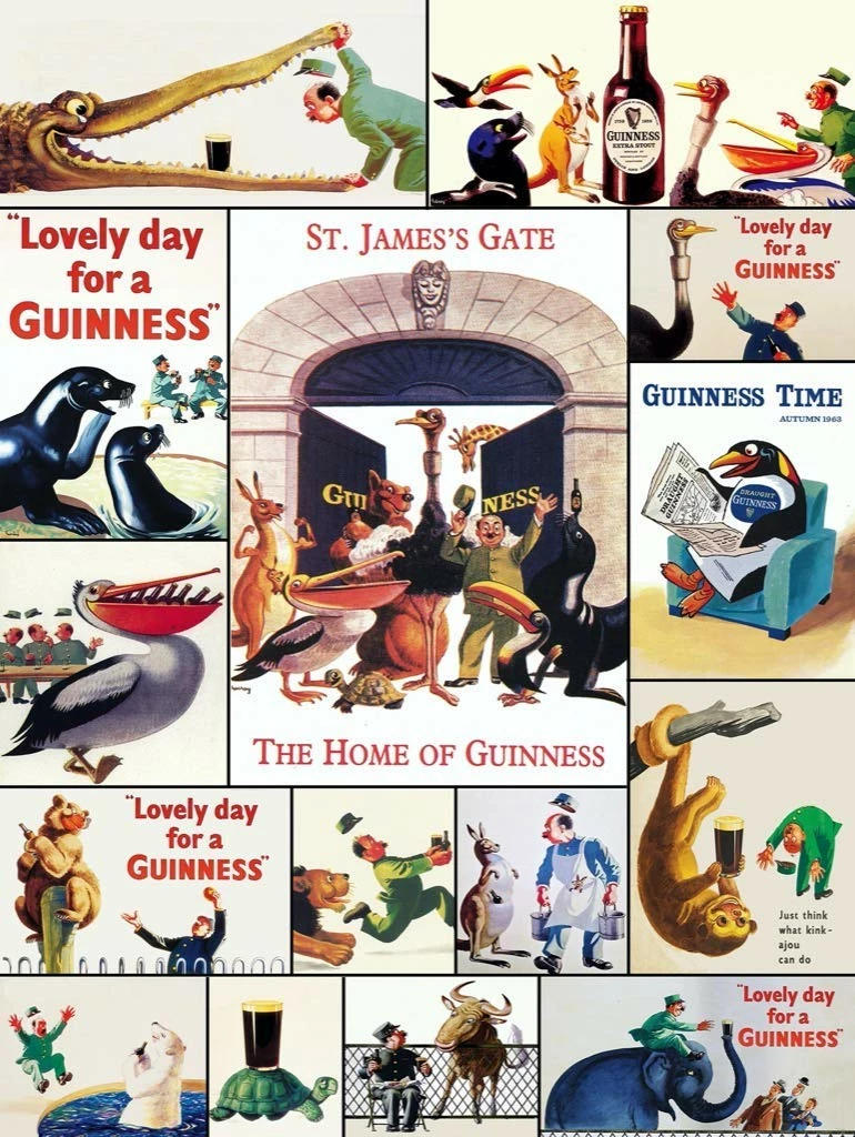 Buy ๐ฅฐ New York Puzzle Co 1000 Pieces Who's Got The Guinness? ๐