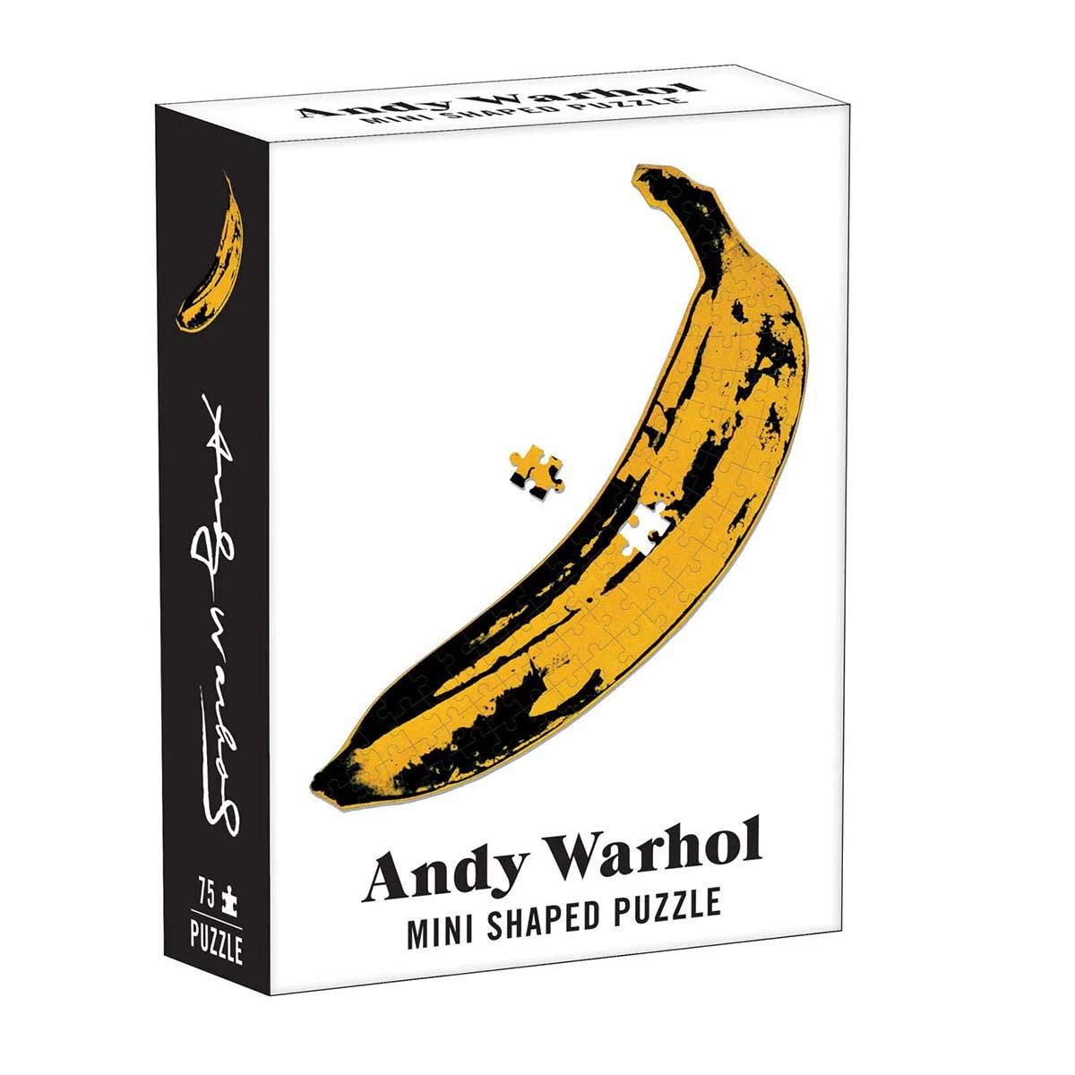 Best Pirce 😀 Galison 75 Pieces Andy Warhol Banana Mini Puzzle ✨ - Image 2