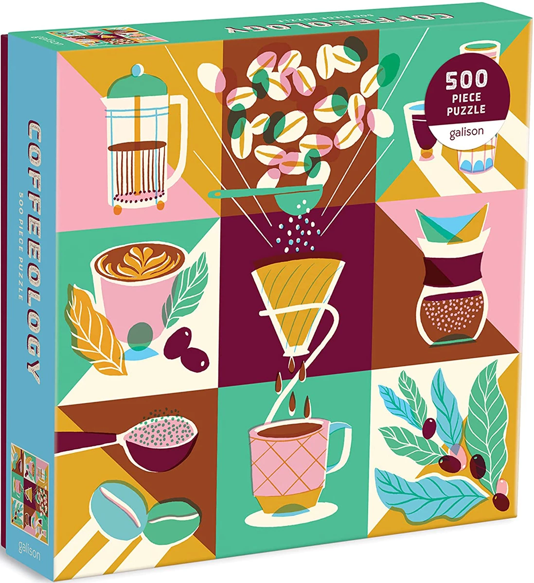 Flash Sale π Galison 500 Pieces Coffeeology π - Image 2