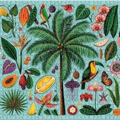 Coupon ✔️ Galison 1000 Pieces Tropics With Shaped Pieces 🛒