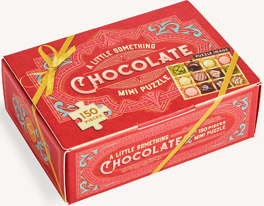 Best Sale π€© Chronicle Books 150 Pieces A Little Something Chocolate: 150-Piece Mini Puzzle β - Image 2
