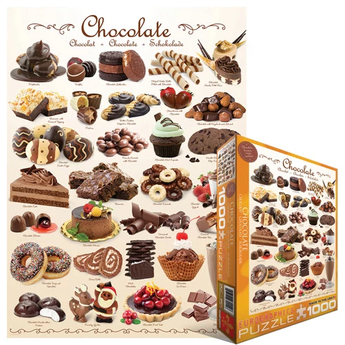 Brand new π― Eurographics 1000 Pieces Chocolate π