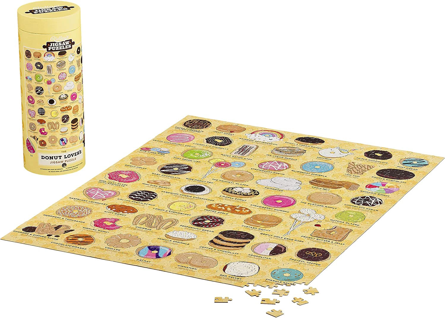Discount 💯 Ridley's Games 1000 Pieces Donut Lover's ❤️ - Image 2