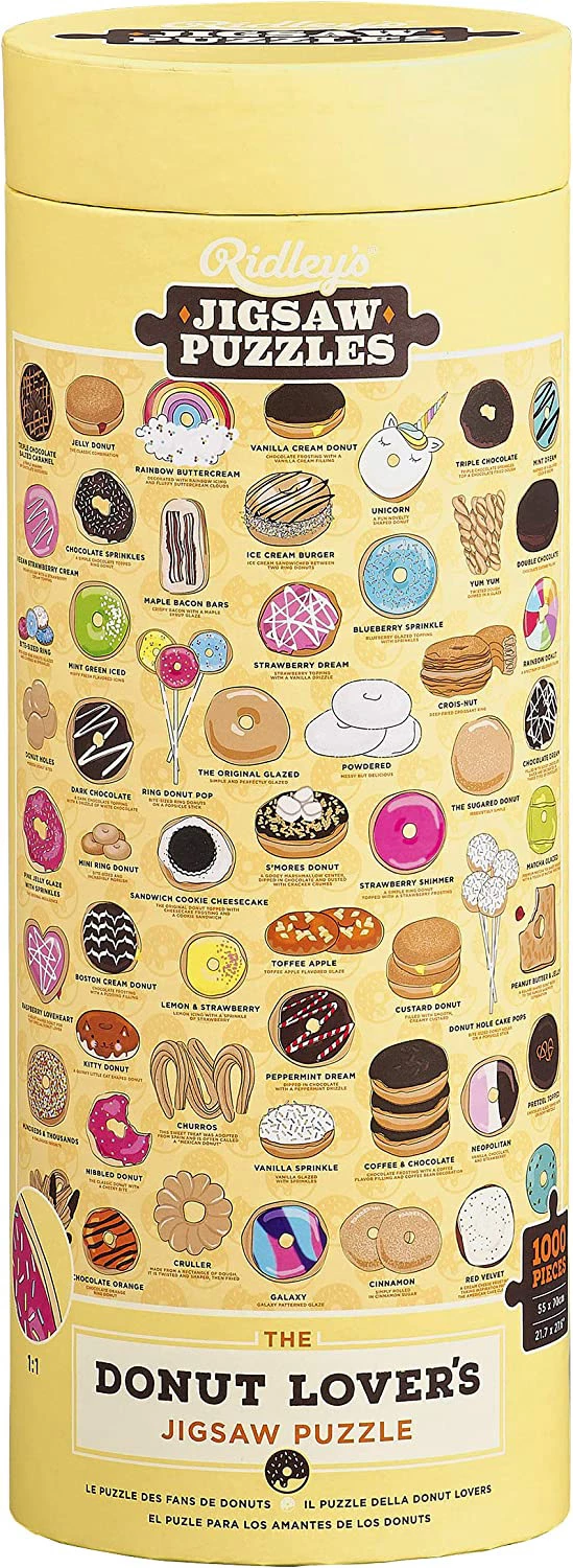 Discount 💯 Ridley's Games 1000 Pieces Donut Lover's ❤️ - Image 3