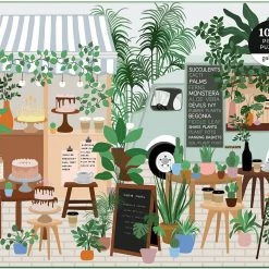 Hot Sale 🔔 Galison 1000 Pieces Plant Cafe 😀