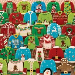 Outlet 😍 Cobble Hill 1000 Pieces Ugly Xmas Sweaters 💯