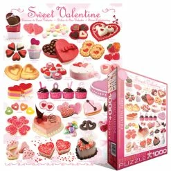 Coupon 🎉 Eurographics 1000 Pieces Sweet Valentine ⌛